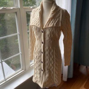 NWOT - Long Blarney Irish Button Down Sweater